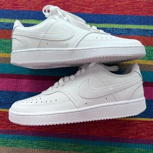 Nike Court Vision Low Triple White - Sz 8W